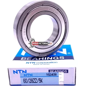 NTN JAPAN 60/28 ZZ Deep Groove Ball Bearing, Metal Shielded 28x52x12 mm