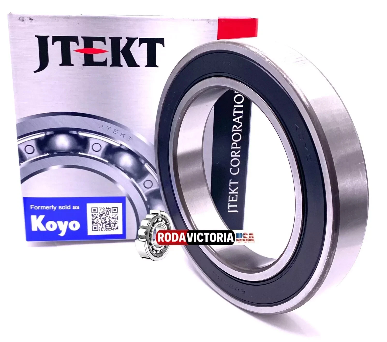 KOYO Japan 6020 2RS C3 Deep Groove Ball Bearing, Rubber Sealed 100x150x24 mm - Image 2