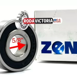ZEN 6203 5/8" Ball Bearing, Rubber Sealed Special Bore 15.875x40x12 mm 6203-10 2