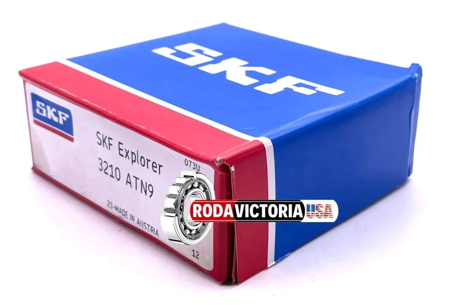SKF 3210 ATN9 C3 Angular Contact Ball Bearings 50x90x30.2mm 5210