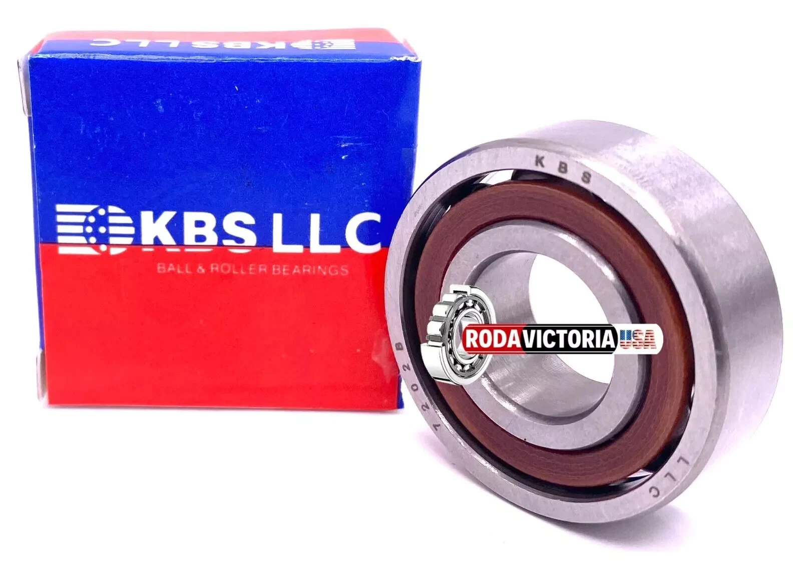 KBS 7202 B Angular Contact Ball Bearing, Open Type, No Seal 15x35x11 mm