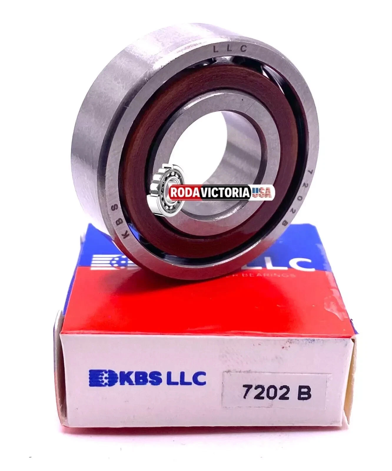 KBS 7202 B Angular Contact Ball Bearing, Open Type, No Seal 15x35x11 mm - Image 3