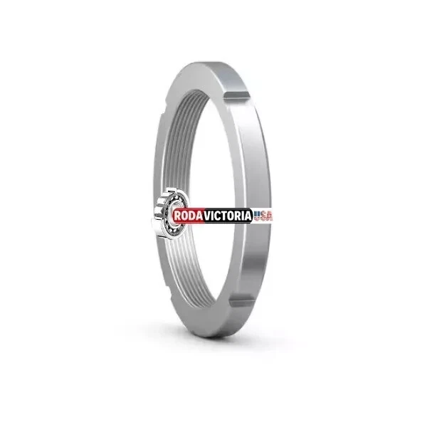 SKF KM 5 Standard Locknut, Right Hand, Not Self-Locking Steel Metric 25x38x7 mm - Image 2