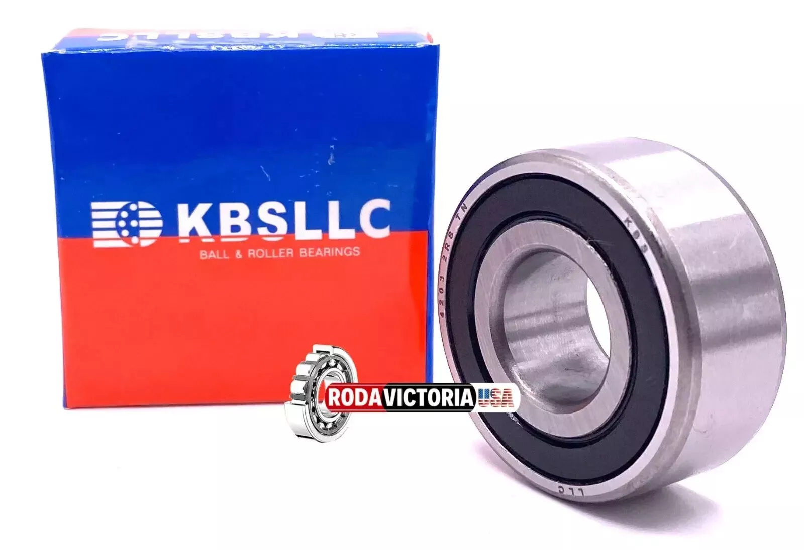 KBS 4203 2RS TN Deep Groove Ball Bearing, Sealed, Double Row 17x40x16 mm - Image 3