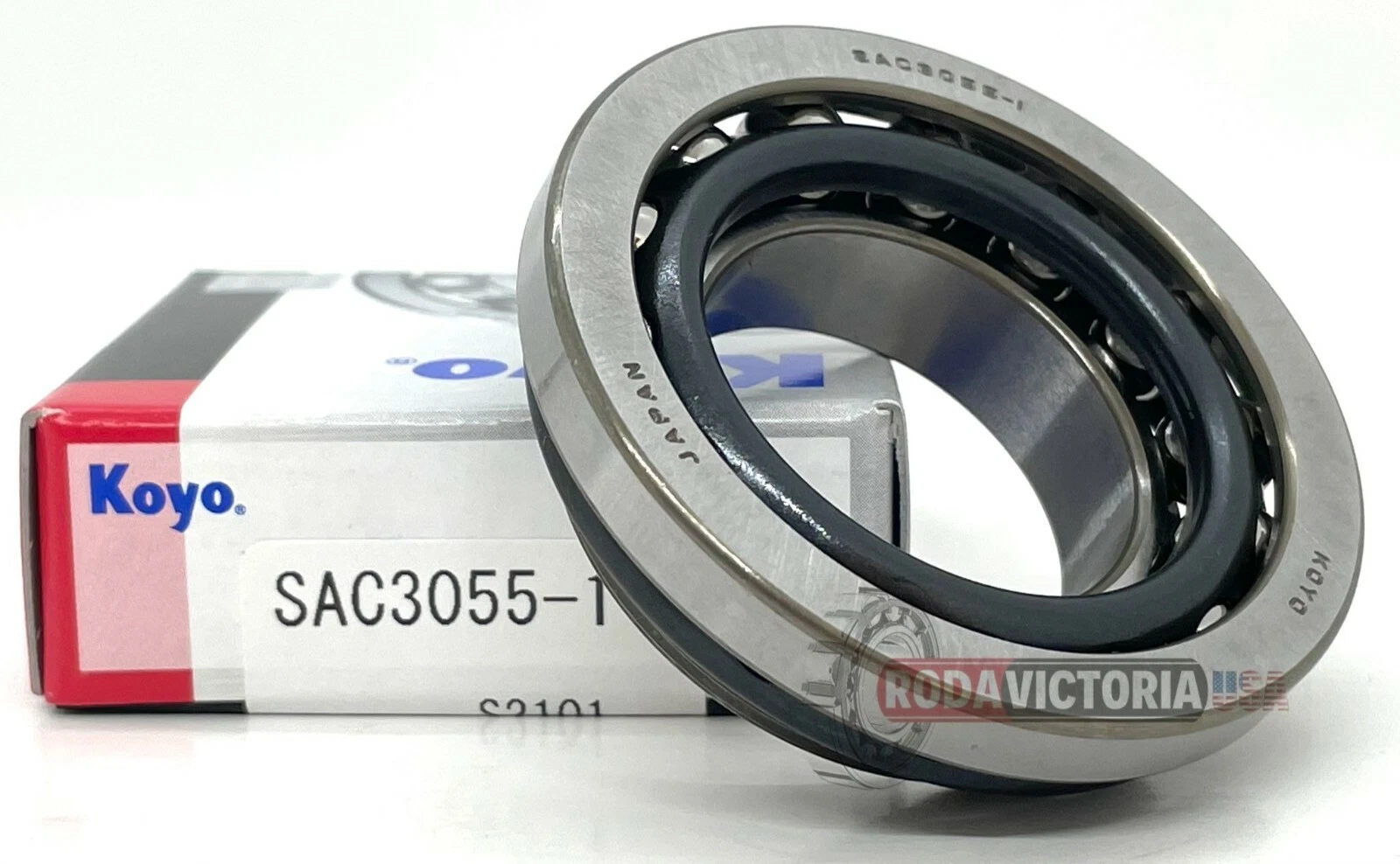 Koyo JAPAN SAC3055-1 Steering Head Bearing 91016KT8005 30x55x10.5x17mm