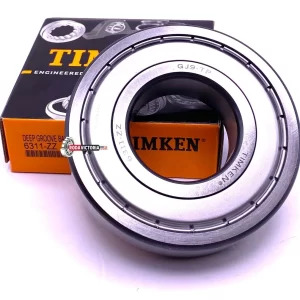 TIMKEN 6311 ZZ C3 Deep groove Ball Bearing, Metal Shielded 55x120x29 mm