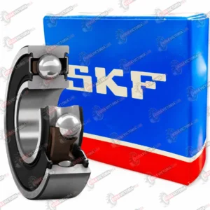 SKF 6004 2RZ TN9 C3 VT162 Deep Groove Ball Bearing, Rubber Sealed 20x42x12 mm