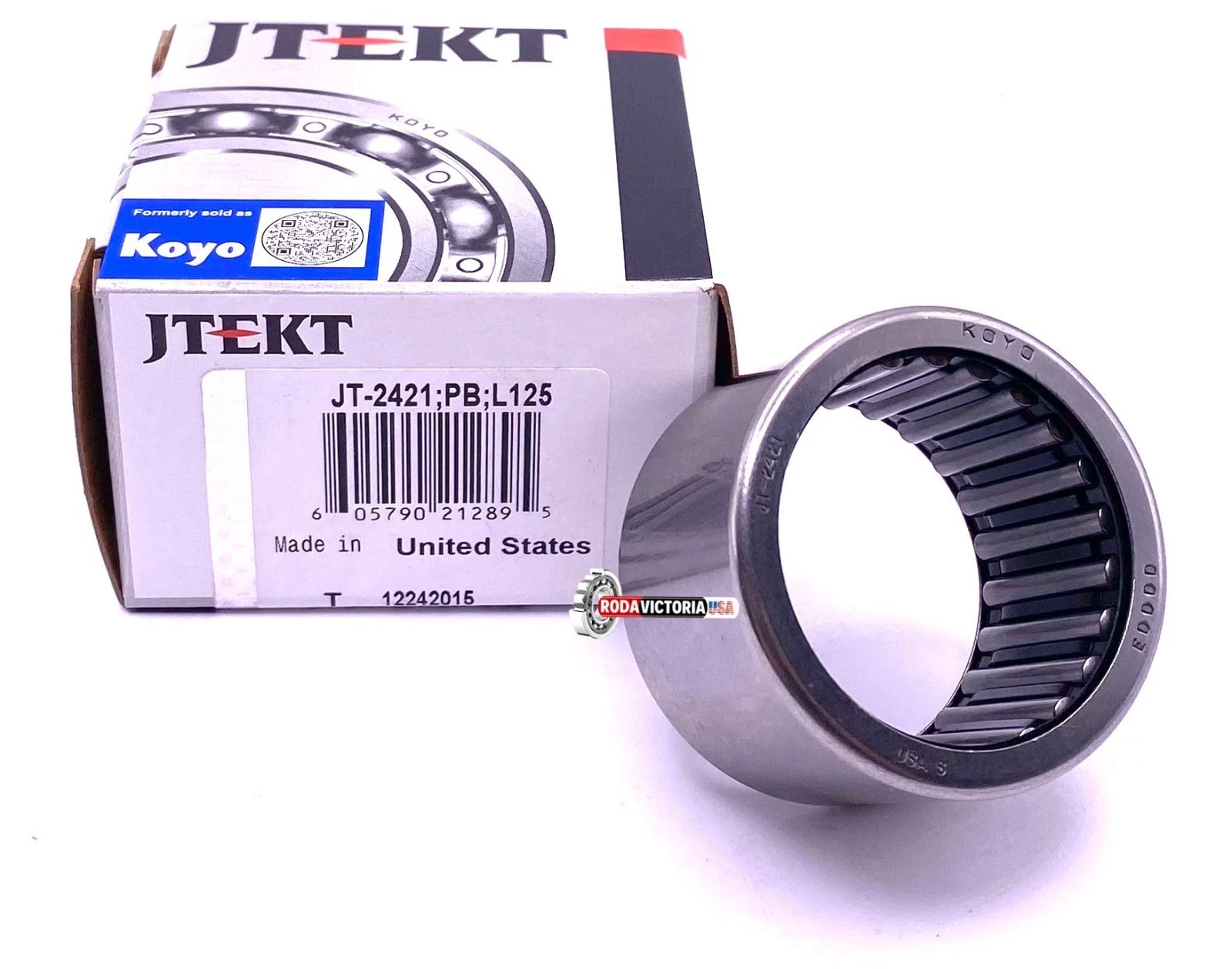 Koyo JT-2421 Needle Roller Bearingd Drawn Cup RV324216 1 1/2" x 1 5/16" x 1 7/8"