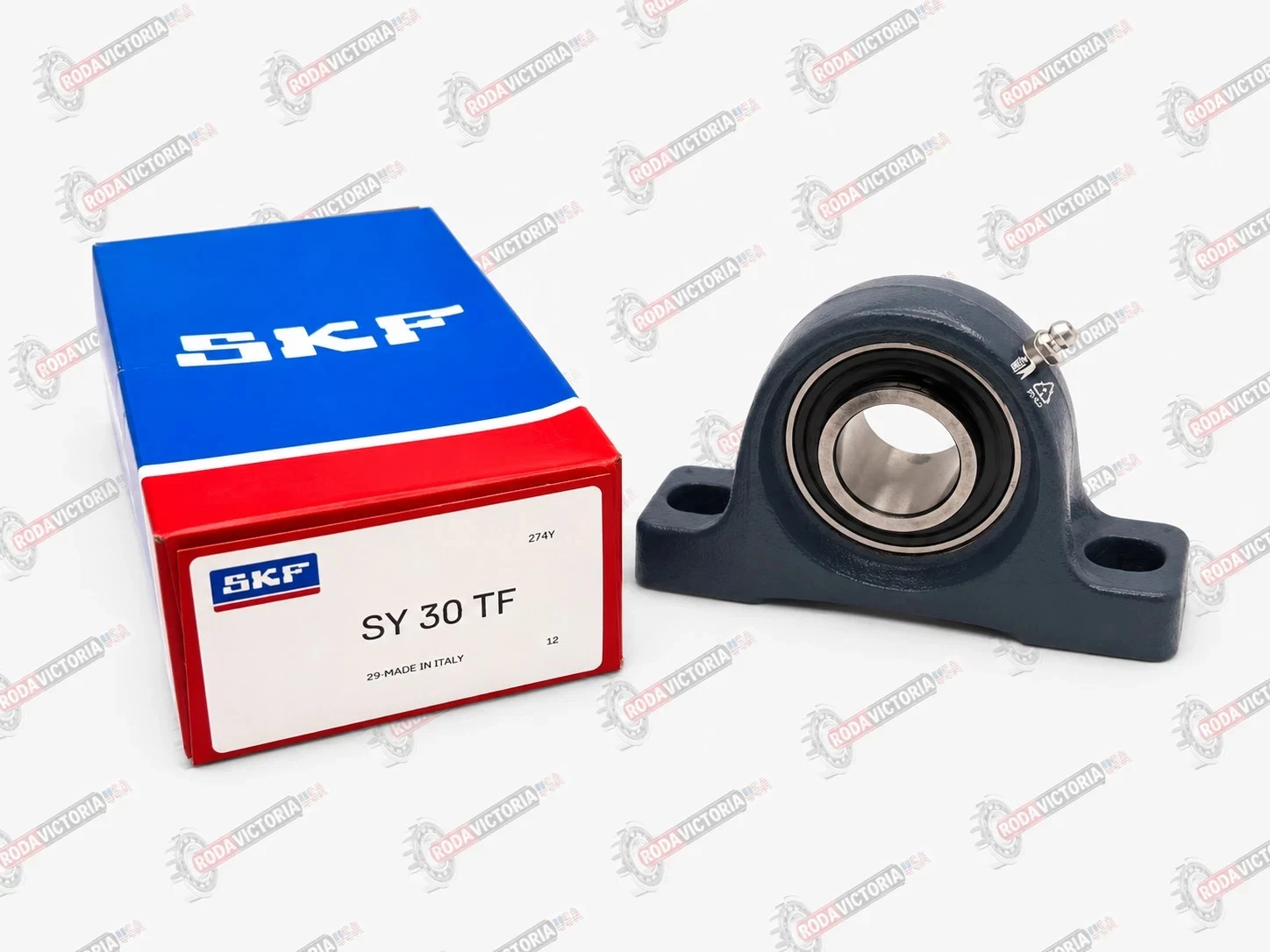 SKF SY30 TF Housing and Bearing Assembly YAR206-2F + SY506M 30mm ID - Image 3
