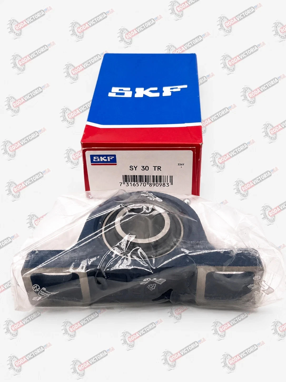 SKF SY30 TR Housing and Bearing Assembly YAR206-2RF + SY506M 30mm ID - Image 3