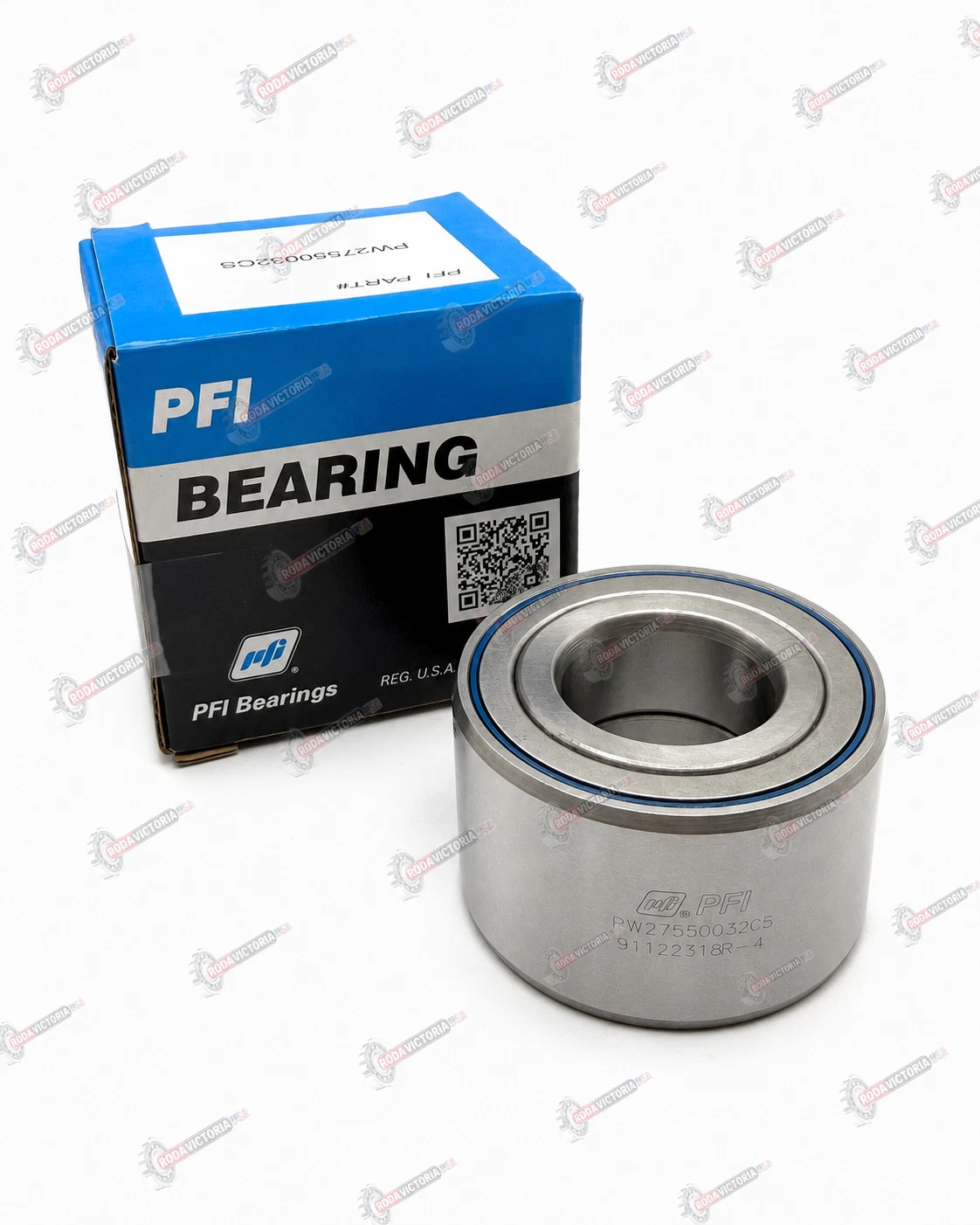 PFI PW27550032 Angular Contact Ball Bearing for Honda 91051-HR3-A21 27x55x32 mm - Image 3