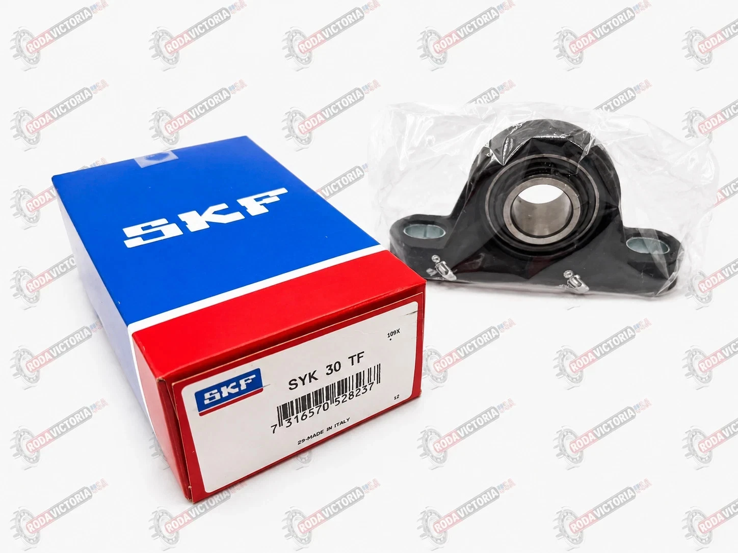 SKF SYK30 TF Housing and Bearing Assembly YAR206-2F + SYK50630mm 30 mm ID - Image 2