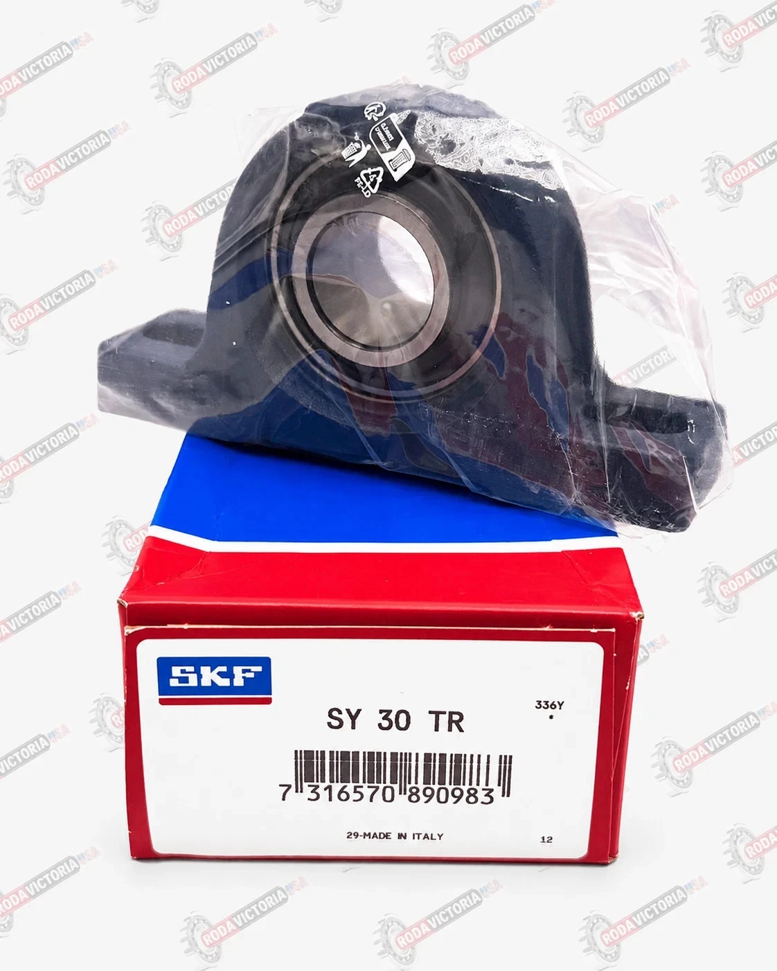 SKF SY30 TR Housing and Bearing Assembly YAR206-2RF + SY506M 30mm ID